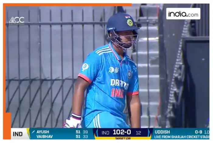 WATCH: Vaibhav Suryavanshi's Explosive Innings of 76 Runs Against UAE in U-19 Asia Cup